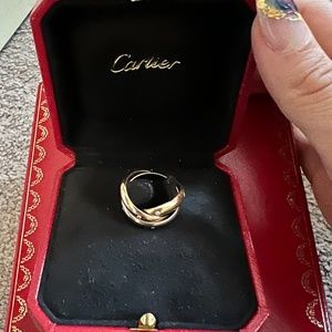 CARTIER TRINITY RING, CLASSIC